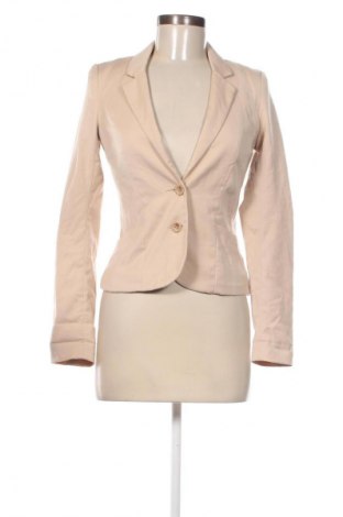 Damen Blazer H&M Divided, Größe XS, Farbe Beige, Preis € 10,49