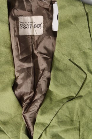 Dámske sako  Sissy Boy, Veľkosť XS, Farba Zelená, Cena  13,95 €