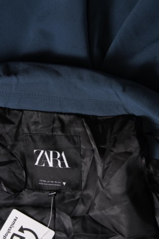 Γυναικείο σακάκι Zara, Μέγεθος XXL, Χρώμα Μπλέ, Τιμή 29,99 €