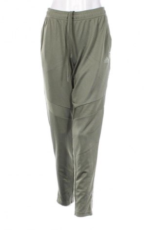 Pantaloni trening de femei Adidas, Mărime L, Culoare Verde, Preț 128,99 Lei