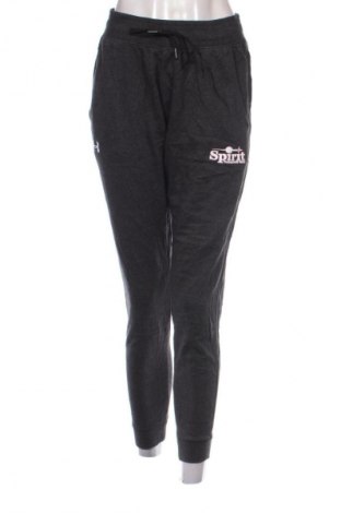 Pantaloni trening de femei Under Armour, Mărime M, Culoare Gri, Preț 94,99 Lei