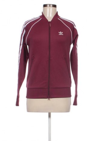 Bluză trening de femei Adidas Originals, Mărime S, Culoare Roșu, Preț 206,99 Lei