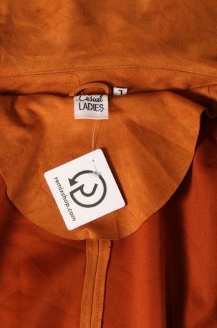 Damenjacke Casual Ladies, Größe L, Farbe Orange, Preis 13,99 €