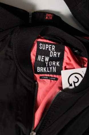 Дамско яке Superdry, Размер L, Цвят Черен, Цена 39,49 лв.