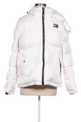 Damenjacke Tommy Jeans, Größe L, Farbe Weiß, Preis € 159,49