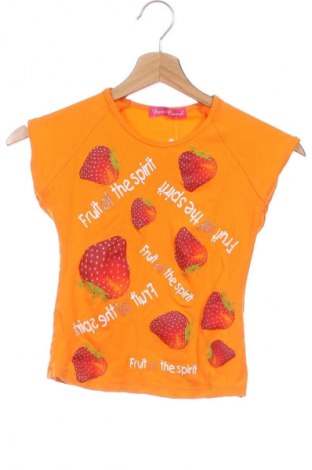 Kinder Shirt, Größe 5-6y/ 116-122 cm, Farbe Orange, Preis 2,99 €