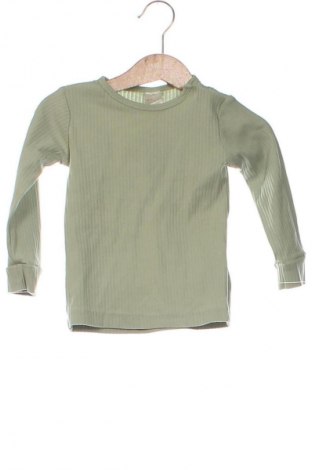 Dziecięca bluzka H&M, Rozmiar 12-18m/ 80-86 cm, Kolor Zielony, Cena 16,99 zł