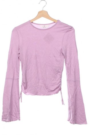 Dziecięca bluzka H&M, Rozmiar 12-13y/ 158-164 cm, Kolor Fioletowy, Cena 20,99 zł