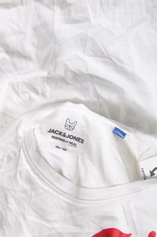 Παιδική μπλούζα Jack & Jones, Μέγεθος 12-13y/ 158-164 εκ., Χρώμα Λευκό, Τιμή 14,49 €