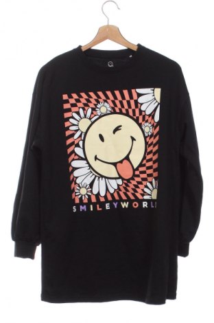 Kinder Shirt Smiley World, Größe 12-13y/ 158-164 cm, Farbe Schwarz, Preis 3,99 €