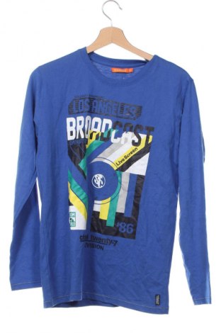 Kinder Shirt Staccato, Größe 15-18y/ 170-176 cm, Farbe Blau, Preis 5,99 €