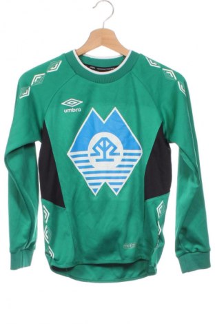 Детска блуза Umbro, Размер 11-12y/ 152-158 см, Цвят Зелен, Цена 8,49 лв.