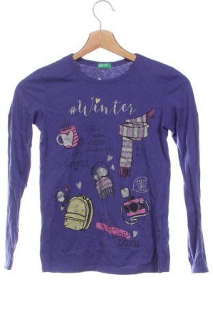 Kinder Shirt United Colors Of Benetton, Größe 10-11y/ 146-152 cm, Farbe Lila, Preis € 7,49