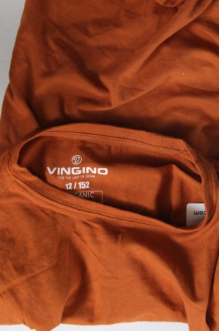 Kinder Shirt Vingino, Größe 10-11y/ 146-152 cm, Farbe Braun, Preis 9,49 €