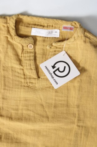 Kinder Shirt Zara, Größe 12-18m/ 80-86 cm, Farbe Gelb, Preis € 4,99