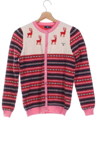 Kinder Strickjacke Gant, Größe 15-18y/ 170-176 cm, Farbe Mehrfarbig, Preis 22,49 €