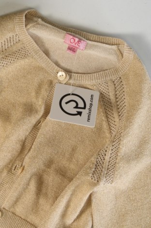 Kinder Strickjacke Oviesse, Größe 7-8y/ 128-134 cm, Farbe Beige, Preis 8,62 €