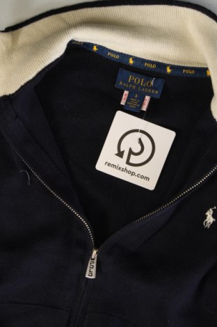 Kinder Strickjacke Polo By Ralph Lauren, Größe 4-5y/ 110-116 cm, Farbe Blau, Preis € 71,14