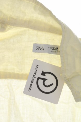 Παιδικό πουκάμισο Zara, Μέγεθος 12-18m/ 80-86 εκ., Χρώμα Κίτρινο, Τιμή 4,99 €