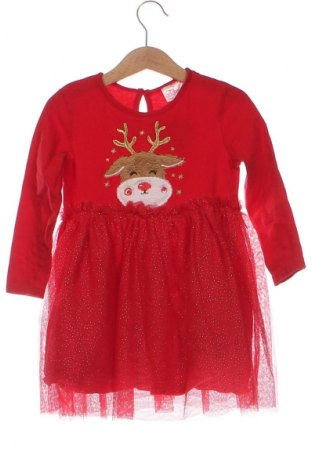 Kinderkleid Pepco, Größe 2-3y/ 98-104 cm, Farbe Rot, Preis € 7,49