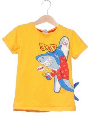 Dziecięcy T-shirt, Rozmiar 6-7y/ 122-128 cm, Kolor Żółty, Cena 16,99 zł