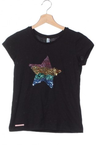 Kinder T-Shirt Blue Effect, Größe 11-12y/ 152-158 cm, Farbe Schwarz, Preis 3,99 €