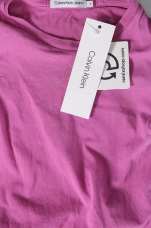 Kinder T-Shirt Calvin Klein Jeans, Größe 3-4y/ 104-110 cm, Farbe Lila, Preis 24,49 €