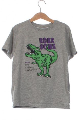 Kinder T-Shirt Primark, Größe 7-8y/ 128-134 cm, Farbe Grau, Preis 3,99 €