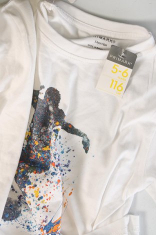 Kinder T-Shirt Primark, Größe 4-5y/ 110-116 cm, Farbe Weiß, Preis € 7,54