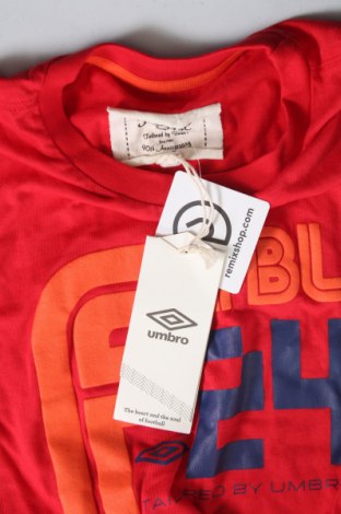 Kinder T-Shirt Umbro, Größe 15-18y/ 170-176 cm, Farbe Rot, Preis € 5,99