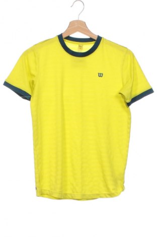 Dziecięcy T-shirt Wilson, Rozmiar 11-12y/ 152-158 cm, Kolor Żółty, Cena 85,01 zł