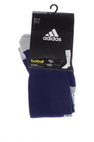 Kinder Socken Adidas, Größe 7-8y/ 128-134 cm, Farbe Blau, Preis € 8,99