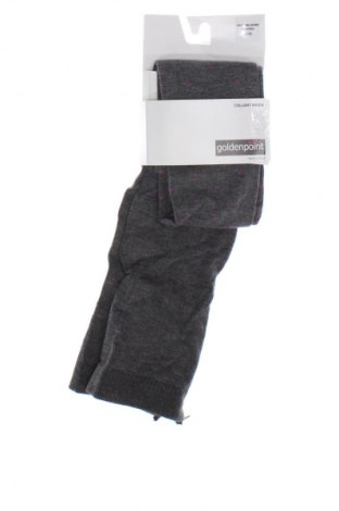 Kinder Socken Goldenpoint, Größe 7-8y/ 128-134 cm, Farbe Grau, Preis 7,49 €