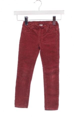 Dětské manšestráky  H&M, Velikost 4-5y/ 110-116 cm, Barva Růžová, Cena  155,00 Kč