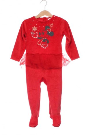 Kinder Overall Disney, Größe 18-24m/ 86-98 cm, Farbe Rot, Preis 7,99 €