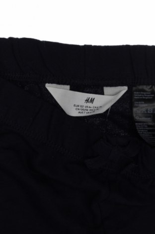 Pantaloni scurți pentru copii H&M, Mărime 6-7y/ 122-128 cm, Culoare Albastru, Preț 19,99 Lei