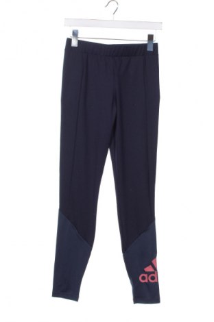 Detské legíny  Adidas, Veľkosť 14-15y/ 168-170 cm, Farba Modrá, Cena  20,45 €