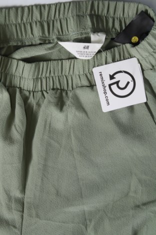 Pantaloni pentru copii H&M, Mărime 13-14y/ 164-168 cm, Culoare Verde, Preț 35,99 Lei