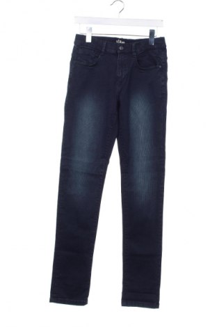 Pantaloni pentru copii S.Oliver, Mărime 15-18y/ 170-176 cm, Culoare Albastru, Preț 41,99 Lei