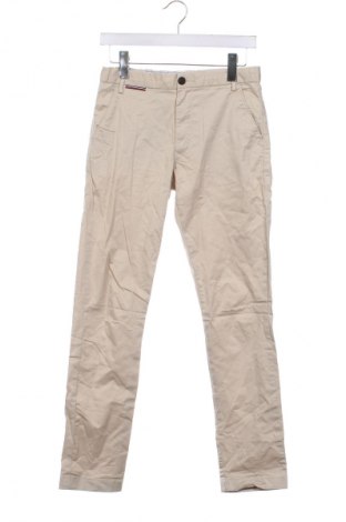 Pantaloni pentru copii Tommy Hilfiger, Mărime 12-13y/ 158-164 cm, Culoare Bej, Preț 67,99 Lei