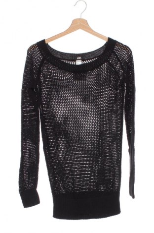 Pulover pentru copii H&M, Mărime 14-15y/ 168-170 cm, Culoare Negru, Preț 25,99 Lei