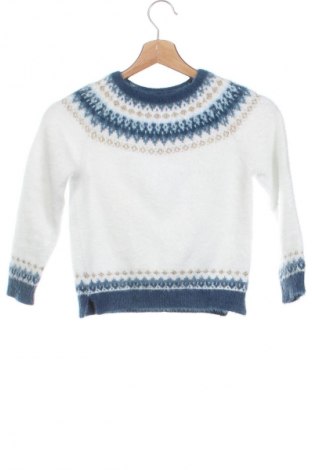 Kinderpullover Okaidi, Größe 4-5y/ 110-116 cm, Farbe Weiß, Preis € 12,84