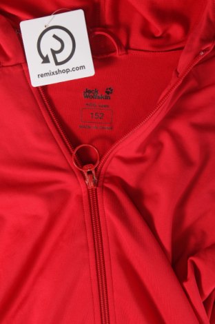 Dětská mikina  Jack Wolfskin, Velikost 10-11y/ 146-152 cm, Barva Červená, Cena  349,00 Kč