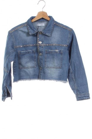 Kinder Jeansjacke Zara, Größe 10-11y/ 146-152 cm, Farbe Blau, Preis 6,99 €