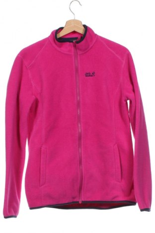 Kinder Fleece Jack Wolfskin, Größe 15-18y/ 170-176 cm, Farbe Lila, Preis 21,00 €