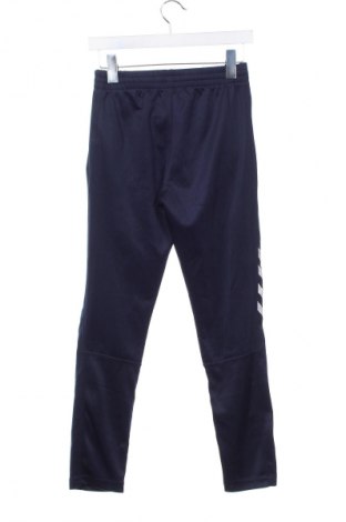 Pantaloni de trening, pentru copii Hummel, Mărime 13-14y/ 164-168 cm, Culoare Albastru, Preț 35,99 Lei