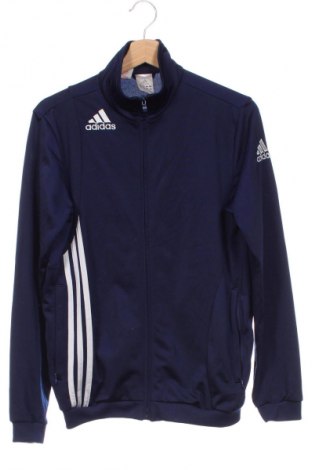 Dziecięca sportowa bluza Adidas, Rozmiar 12-13y/ 158-164 cm, Kolor Niebieski, Cena 79,99 zł