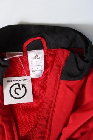 Dětská horní část sportovní soupravy Adidas, Velikost 10-11y/ 146-152 cm, Barva Červená, Cena  523,00 Kč