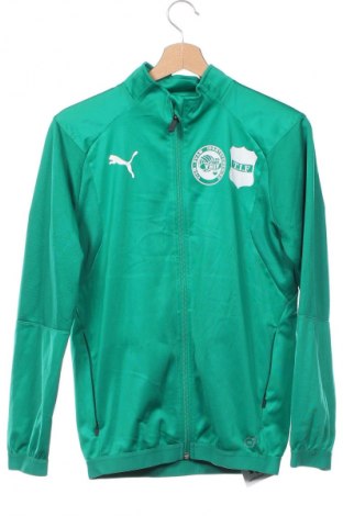 Bluză de trening, pentru copii PUMA, Mărime 13-14y/ 164-168 cm, Culoare Verde, Preț 86,99 Lei