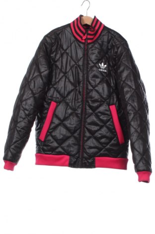 Kinderjacke Adidas, Größe 12-13y/ 158-164 cm, Farbe Schwarz, Preis 19,49 €